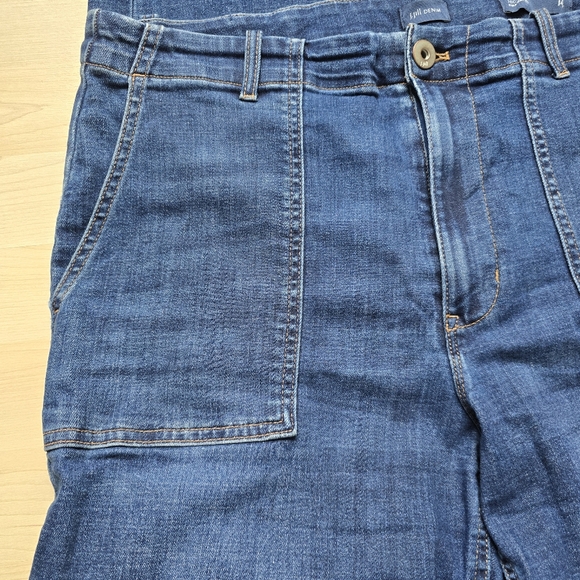 J.Jill Denim High Rise Straight Leg Jeans Size 14 - Picture 4 of 14